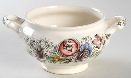 Sheraton (Floral Center) Sugar Bowl No Lid
