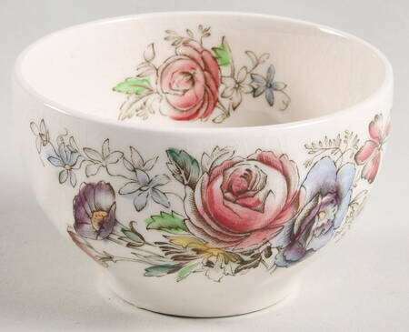 Sheraton (Floral Center) Mini Open Sugar Bowl