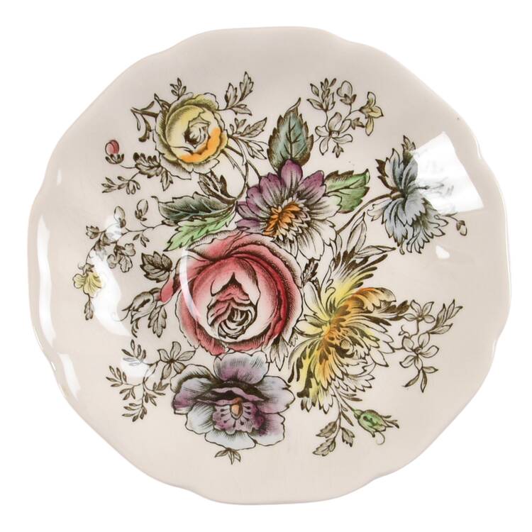Sheraton (Floral Center) Saucer for Flat Cup