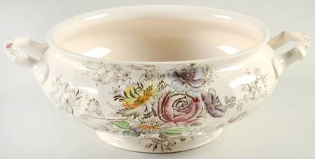 Sheraton (Floral Center) Tureen No Lid