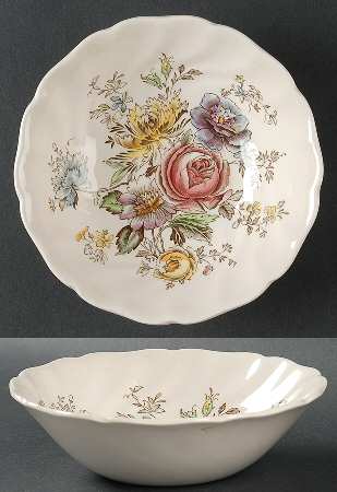 Sheraton (Floral Center) Coupe Cereal Bowl