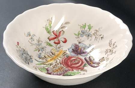 Sheraton (Floral Center) 9" Round Vegetable Bowl