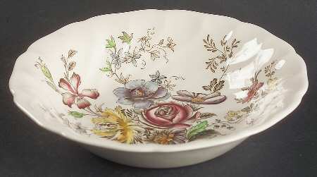 Sheraton (Floral Center) Coupe Soup Bowl