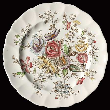 Sheraton (Floral Center) Luncheon Plate