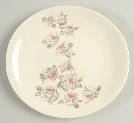 Shower of Roses Bread & Butter Plate