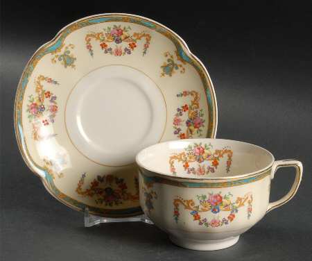 Sicily Flat Cup & Saucer Set
