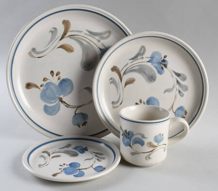 Sirocco Blue 4 Piece Place Setting