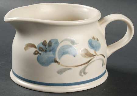 Sirocco Blue Round Gravy Boat