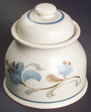 Sirocco Blue Sugar Bowl & Lid