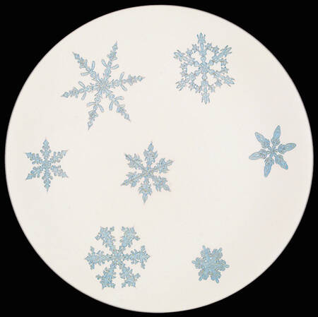Snow Crystals Blue by Johnson Brothers