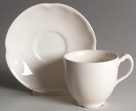 Sovereign Flat Cup & Saucer Set