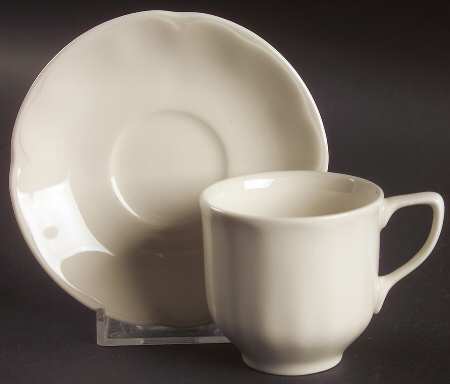 Sovereign Flat Demitasse Cup & Saucer Set