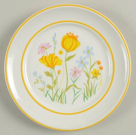 Spring Day Bread & Butter Plate