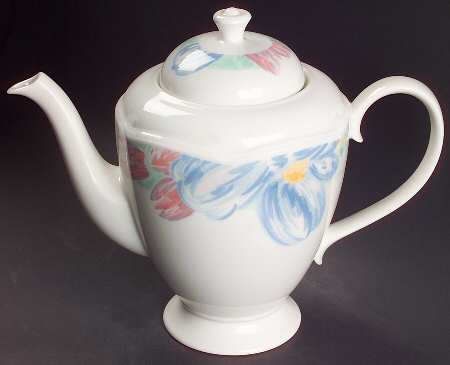 Spring Impressions Coffee Pot & Lid