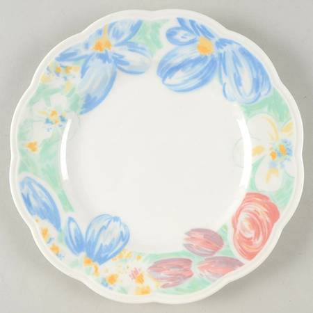 Spring Impressions Salad Plate