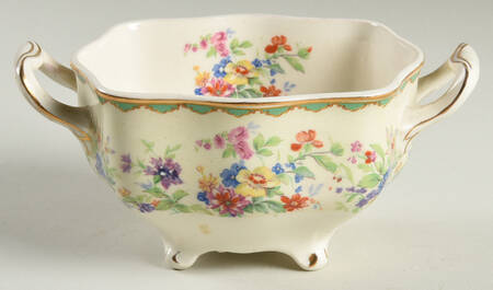 Springtime Sugar Bowl No Lid