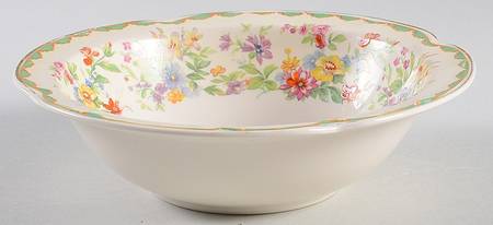 Springtime Rim Cereal Bowl