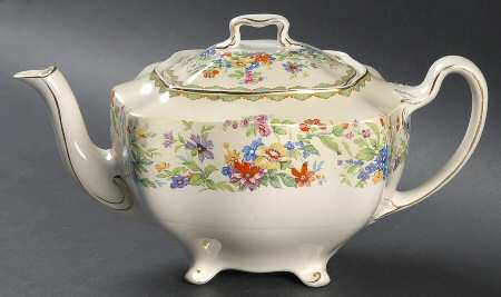 Springtime Teapot & Lid