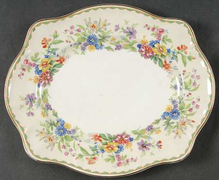 Springtime 11" Oval Serving Platter