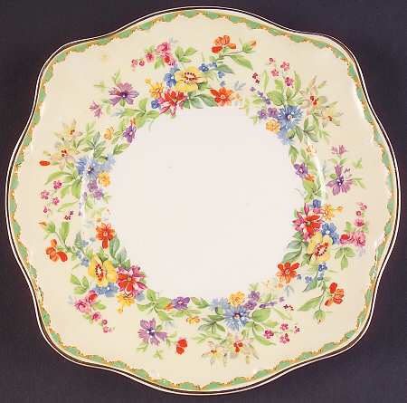 Springtime Square Salad Plate