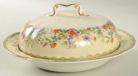 Springtime Round Covered Butter