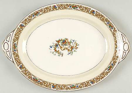 St. Cloud (Pareek) 13" Oval Serving Platter