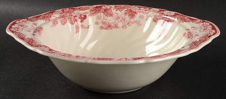 Strawberry Fair Pink Round Vegetable No Lid