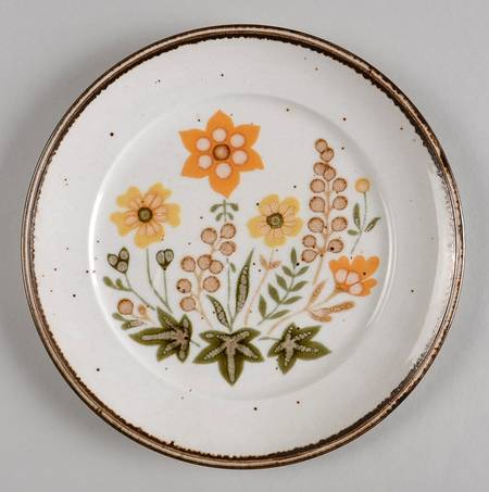 Straw Hat Salad Plate