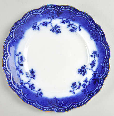 St Louis (Flow Blue) Luncheon Plate