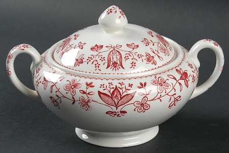 Stratford Pink Sugar Bowl & Lid