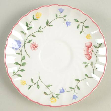 Summer Chintz (Made in England, Earthenware) Saucer