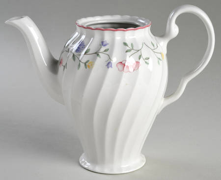 Summer Chintz (Made in England, Earthenware) Mini Coffee Pot No Lid