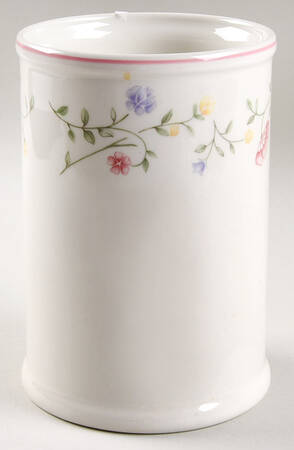 Summer Chintz (Made in England, Earthenware) Large Canister No Lid