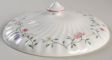 Summer Chintz (Made in England, Earthenware) Lid for Round Vegetable