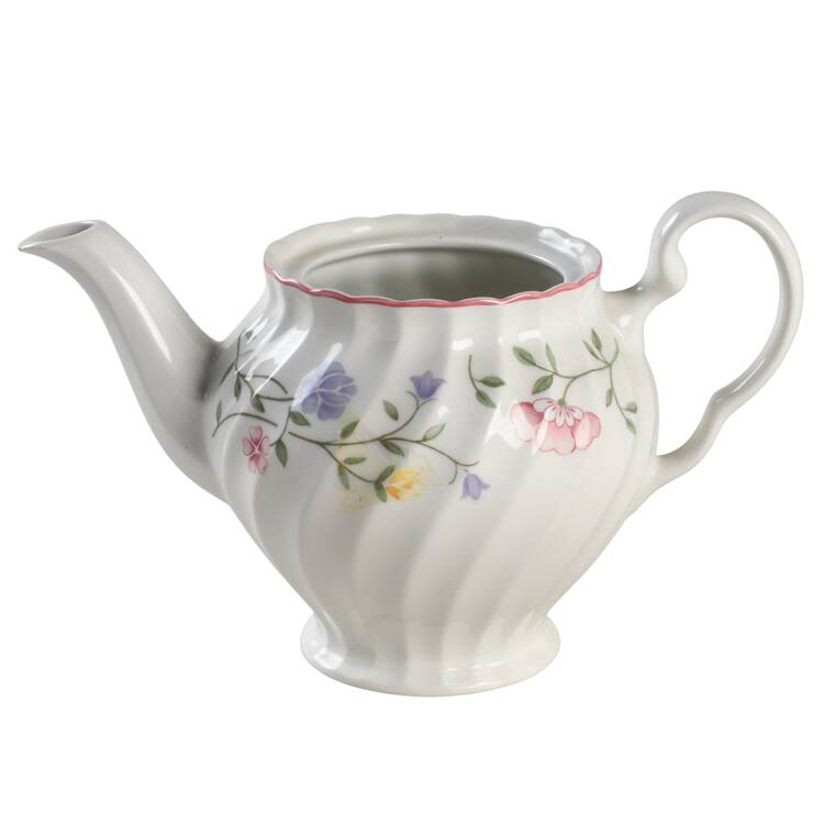 Summer Chintz (Made in England, Earthenware) Mini Teapot No Lid