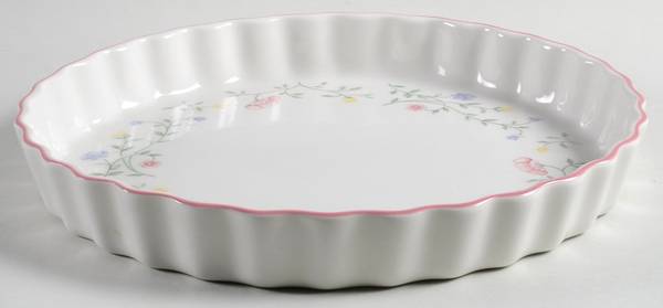 Summer Chintz (Made in England, Earthenware) 11'' Quiche