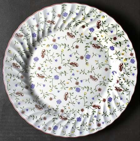 Summer Chintz (Made in England, Earthenware) Dinner Plate