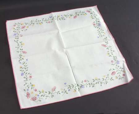 Summer Chintz (Made in England, Earthenware) Cloth Napkin