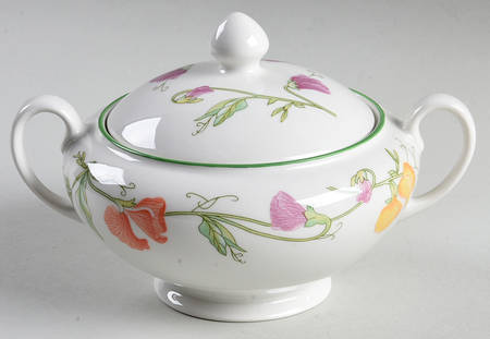 Summer Delight Sugar Bowl & Lid
