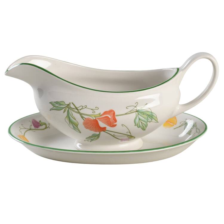 Summer Delight Gravy Boat & Underplate