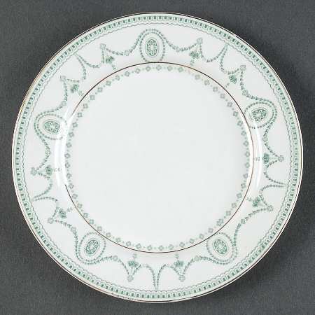 Sultana Blue Green Bread & Butter Plate