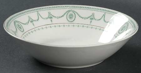 Sultana Blue Green Coupe Cereal Bowl
