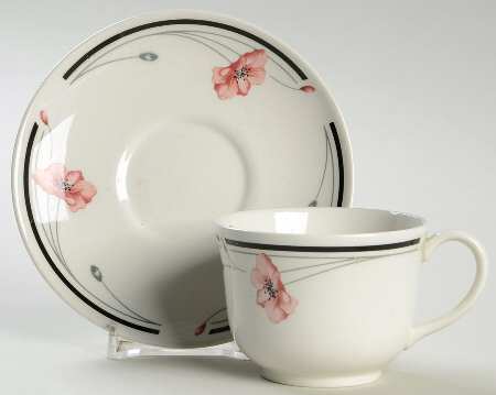 Summerfields Flat Demitasse Cup & Saucer Set