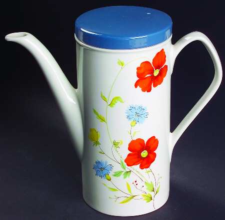 Summertime Coffee Pot & Lid