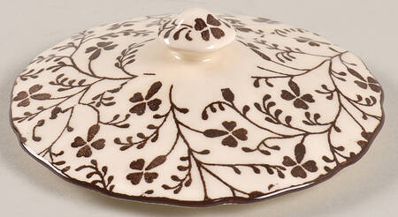 Susanna Brown Lid for Sugar Bowl