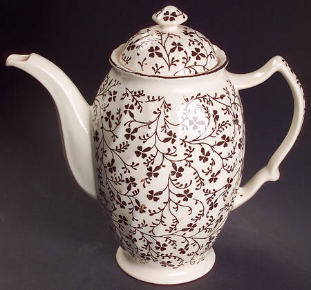 Susanna Brown Coffee Pot & Lid