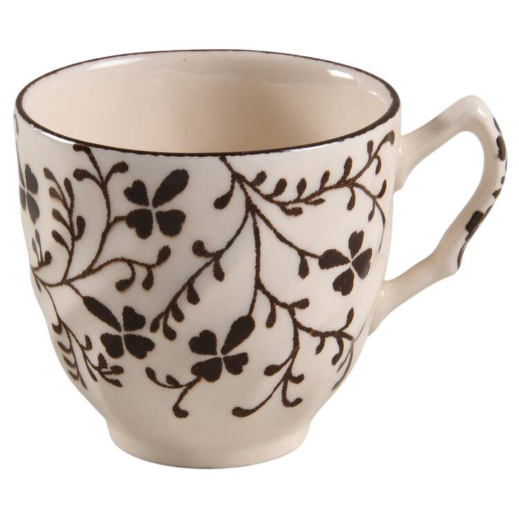 Susanna Brown Flat Demitasse Cup