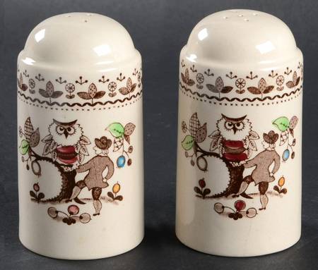 Sugar and Spice Brown Salt & Pepper Set