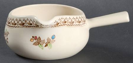 Sugar and Spice Brown Gravy Boat
