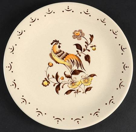 Sun Up Salad Plate